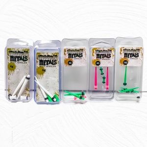 Hot Topic Gauges (Various Sizes) Hot Pink/…